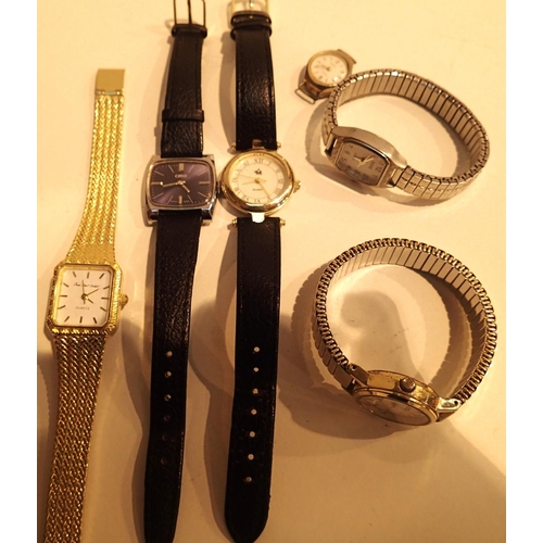 1106 - Selection of ladies fashion dress wristwatches. P&P Group 1 (£14+VAT for the first lot and £1+VAT fo... 