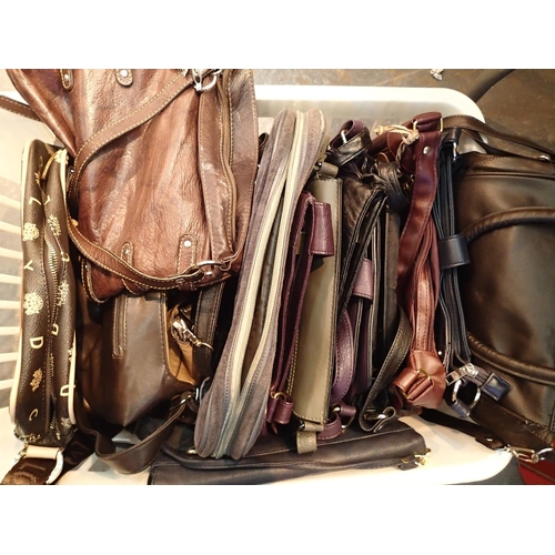 1324 - Approximately fifteen women's hand bags. Not available for in-house P&P, contact Paul O'Hea at Mailb... 