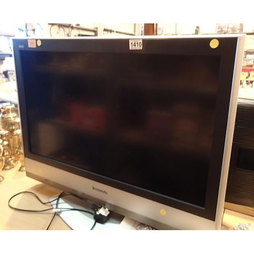 1410 - Panasonic TX-32LX060 flat screen TV, lacking remote. Not available for in-house P&P, contact Paul O'... 