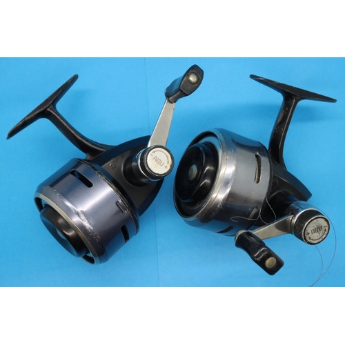 Two ABU 506 closed face fishing reels. P&P Group 2 (£18+VAT for