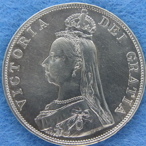 3063 - 1889 silver double florin of Queen Victoria. P&P Group 1 (£14+VAT for the first lot and £1+VAT for s... 