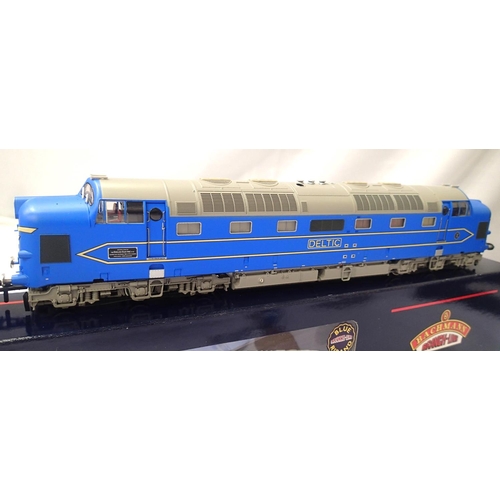 2005 - Bachmann 32-520 Deltic, Blue National Railway Museum exclusives, in very near mint condition, boxed.... 