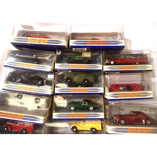 2074 - Twelve vintage boxed Dinky cars. P&P Group 2 (£18+VAT for the first lot and £3+VAT for subsequent lo... 