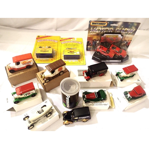 2078 - Collection of model cars, mainly Matchbox (12). P&P Group 2 (£18+VAT for the first lot and £3+VAT fo... 