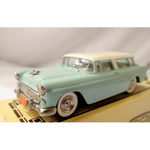 2090 - Brooklin models 1/43 scale diecast 1955 Chevrolet Nomad in very near mint condition, boxed. P&P Grou... 