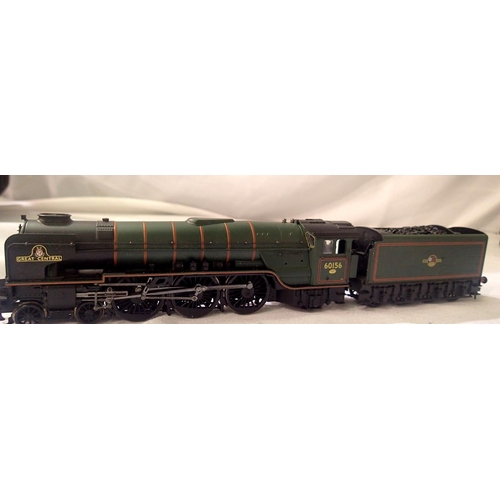 2116 - Bachmann Great Central 60156, BR Greem, Late Crest, rename/number, DCC fitted no. 56, in very good c... 