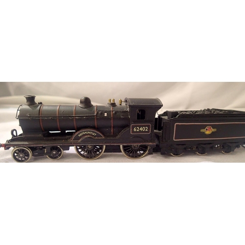 2123 - Kit/modified 4.4.0. tender Red Gauntlet, 62402, BR Black, Late Crest, DCC fitted no. 2 , in good con... 