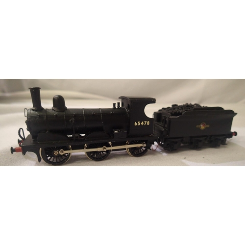 2124 - Kit built 0.6.0. and tender, 65478, Black, Late Crest, in very good condition, unboxed. P&P Group 1 ... 