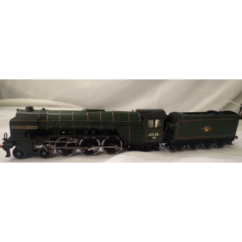 2118 - Kit/modified Hunters Beauty 60535, BR Green, Late Crest, in fair condition, untested. P&P Group 1 (£... 