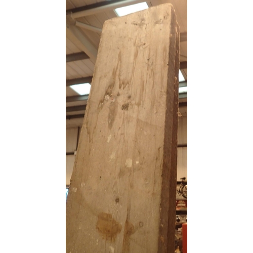 1625 - Two 7ft scaffolding boards. Not available for in-house P&P, contact Paul O'Hea at Mailboxes on 01925... 