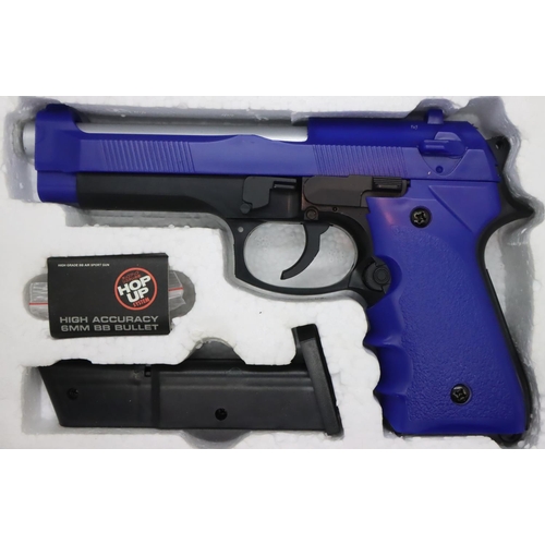 3080 - Boxed Infinite Power air sport gun M92F-1. P&P Group 1 (£14+VAT for the first lot and £1+VAT for sub... 