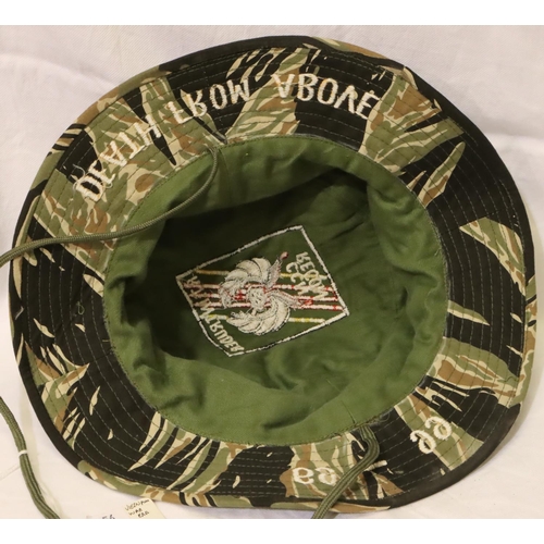 3139 - Vietnam War period US Special Forces Tour boonie hat, circa 1966-69. P&P Group 2 (£18+VAT for the fi... 