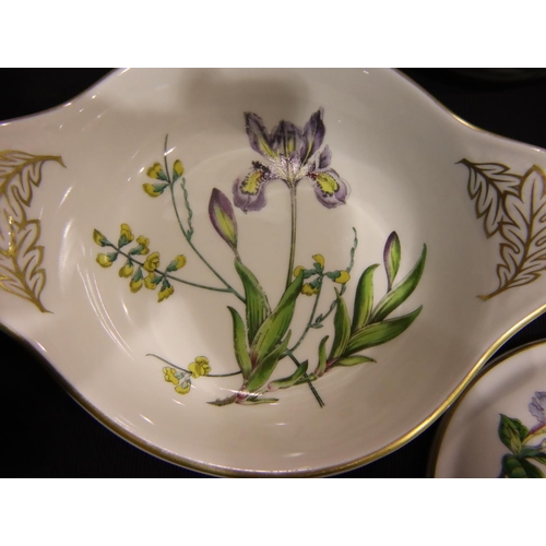181 - Spode Oven to Tableware, six pieces in the Stafford Flowers pattern, no chips, cracks or visible res... 