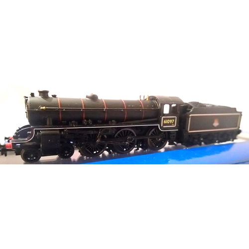 2007 - N Gauge Dapol ND-120B, Class B1, BR Black, 61097, Early Crest, in excellent condition, no detail pac... 