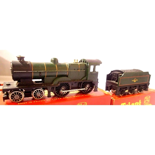 2076 - Triang R350 Class L1, in fair condition, cab side numbers removed/marked, replacement bogie wheels, ... 