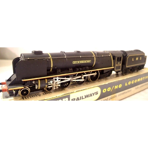 2143 - Wrenn W2227, City Of Stoke-On-Trent, LMS Black, 6254, in very good to excellent condition, marks on ... 