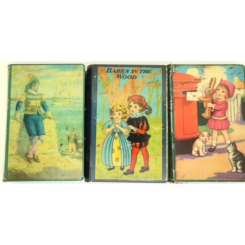 127 - Three childrens book form vintage savings banks. P&P Group 2 (£18+VAT for the first lot and £3+VAT f... 