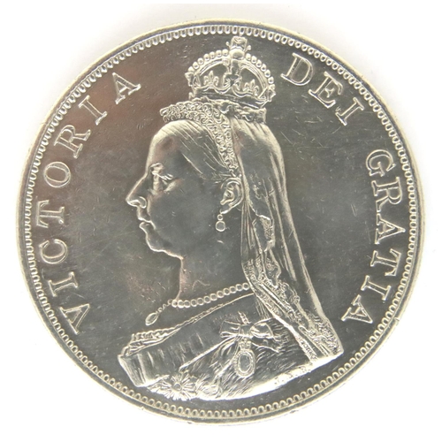 3066 - 1887 silver double florin of Queen Victoria. P&P Group 1 (£14+VAT for the first lot and £1+VAT for s... 