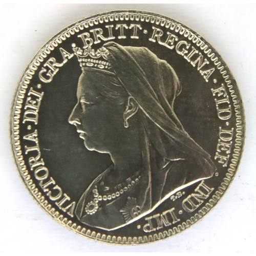 3103 - 1901 silver sixpence of Queen Victoria - EF grade. P&P Group 1 (£14+VAT for the first lot and £1+VAT... 