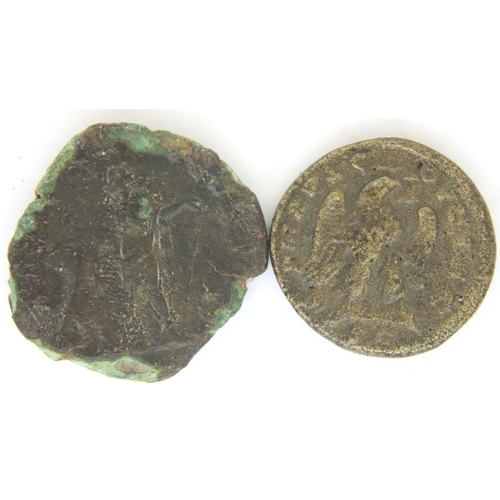 3111 - Roman bronze provincial AE3 and a further Roman bronze coin. P&P Group 1 (£14+VAT for the first lot ... 