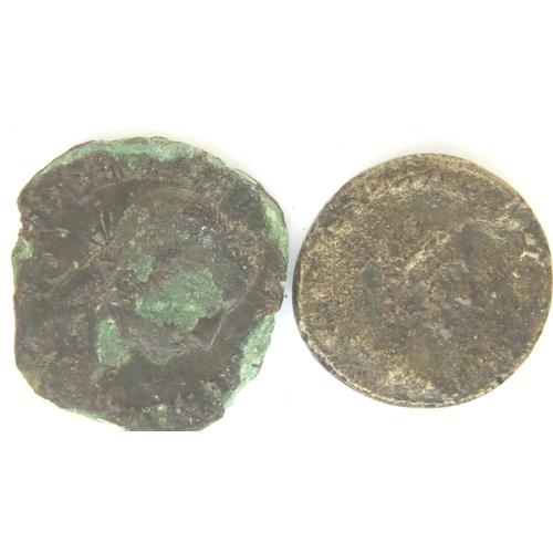 3111 - Roman bronze provincial AE3 and a further Roman bronze coin. P&P Group 1 (£14+VAT for the first lot ... 