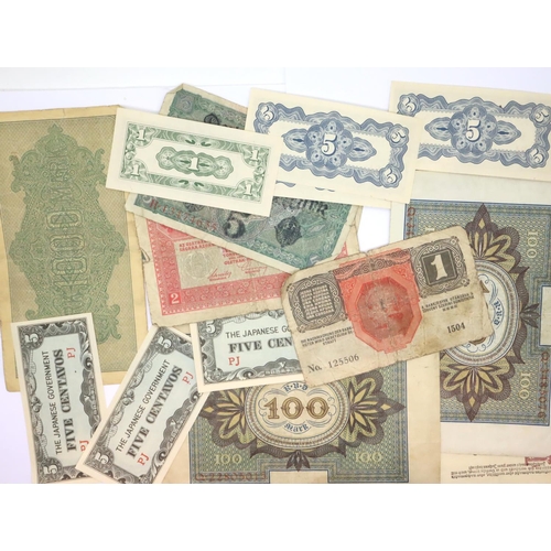 3120 - Collection of World banknotes from Germany, Austria, Japan etc. P&P Group 1 (£14+VAT for the first l... 