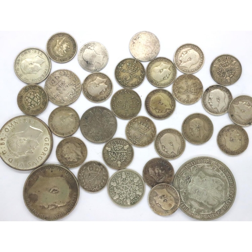 3130 - Mixed silver UK coins, combined 10g. P&P Group 1 (£14+VAT for the first lot and £1+VAT for subsequen... 