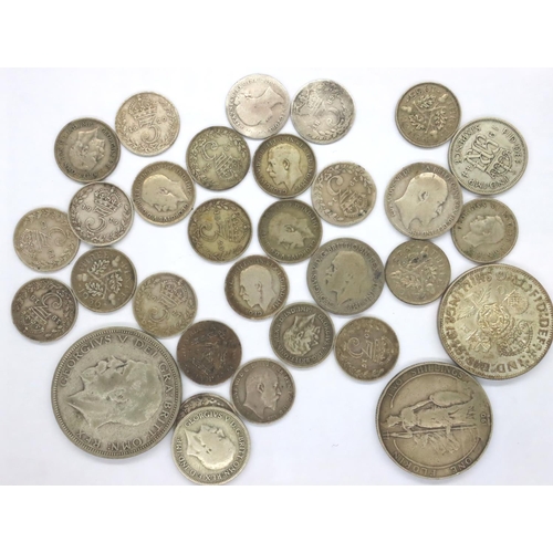 3130 - Mixed silver UK coins, combined 10g. P&P Group 1 (£14+VAT for the first lot and £1+VAT for subsequen... 