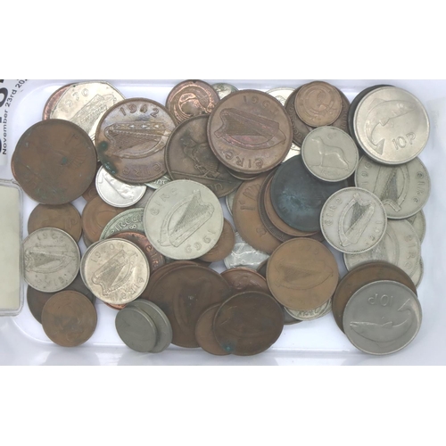 3151 - A small collection of Irish 20th century coins, mostly 1960-1970s. P&P Group 1 (£14+VAT for the firs... 