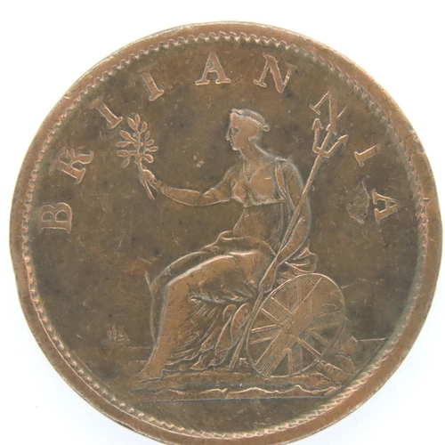 3059 - 1806 copper penny of George III, Soho Mint. P&P Group 1 (£14+VAT for the first lot and £1+VAT for su... 