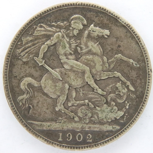 3060 - 1902 crown of Edward VII. P&P Group 1 (£14+VAT for the first lot and £1+VAT for subsequent lots)