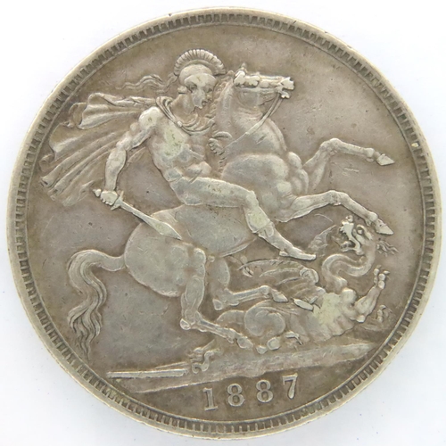 3063 - 1887 crown of Queen Victoria. P&P Group 1 (£14+VAT for the first lot and £1+VAT for subsequent lots)