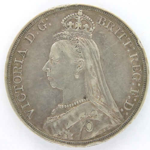 3063 - 1887 crown of Queen Victoria. P&P Group 1 (£14+VAT for the first lot and £1+VAT for subsequent lots)