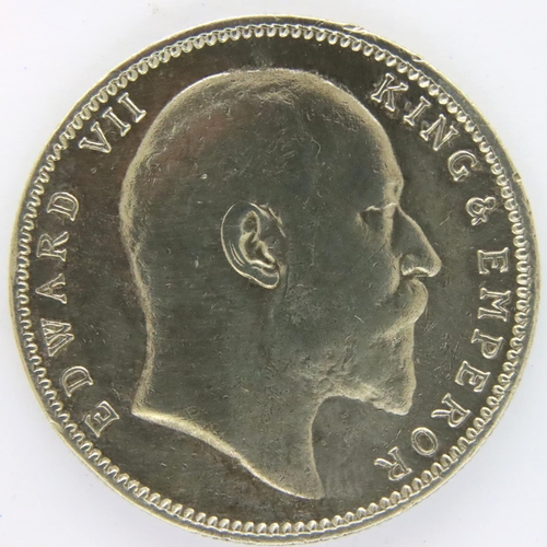 3078 - 1905 Indian silver rupee of Edward VII. P&P Group 1 (£14+VAT for the first lot and £1+VAT for subseq... 