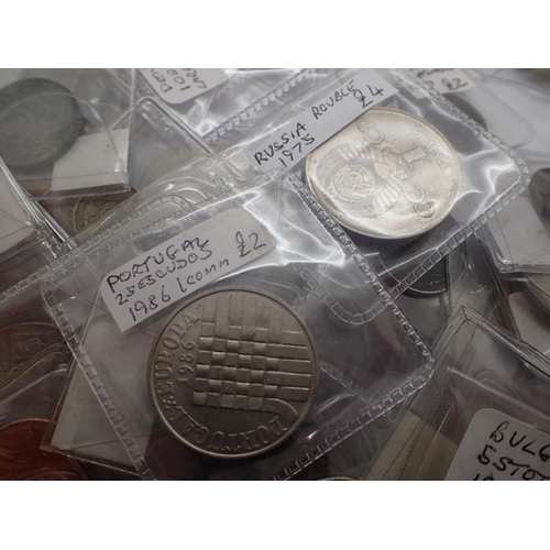 3083 - 19th and 20th century world coins including some silver denominations, each individually priced for ... 