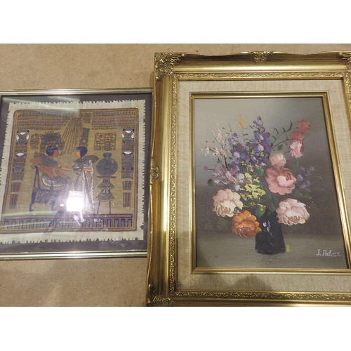 1012 - Collection of mixed framed oil paintings. Not available for in-house P&P, contact Paul O'Hea at Mail... 