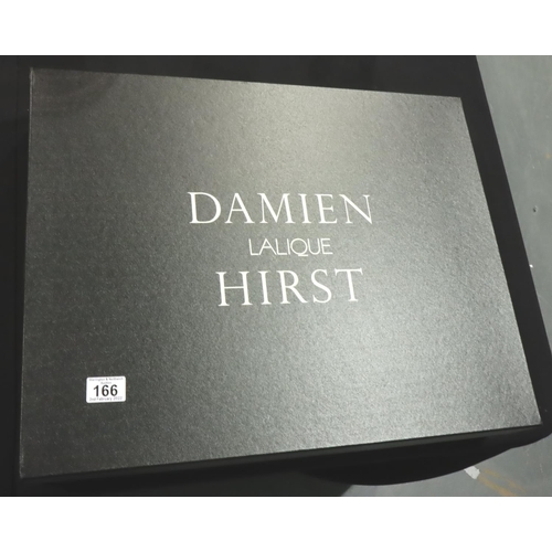 166 - Damien Hirst for Lalique; an exquisite rectangular panel, Love, from The Eternal Collection, depicti... 