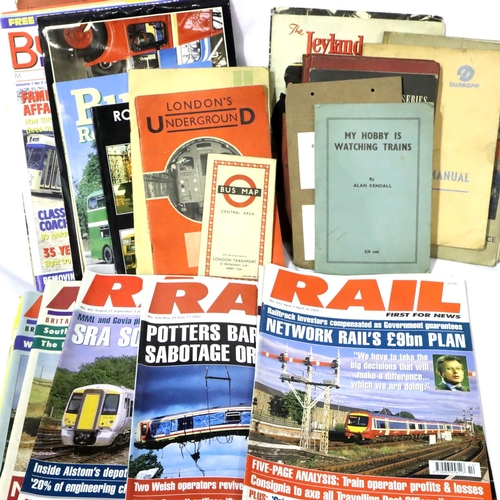 390 - Mixed transport publications. Not available for in-house P&P, contact Paul O'Hea at Mailboxes on 019... 