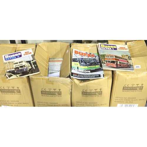 395 - Collection of Buses magazines 1972-2016 (over 400). Not available for in-house P&P, contact Paul O'H... 