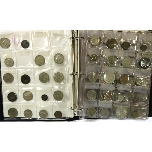3093 - Album of George VI coins. P&P Group 1 (£14+VAT for the first lot and £1+VAT for subsequent lots)