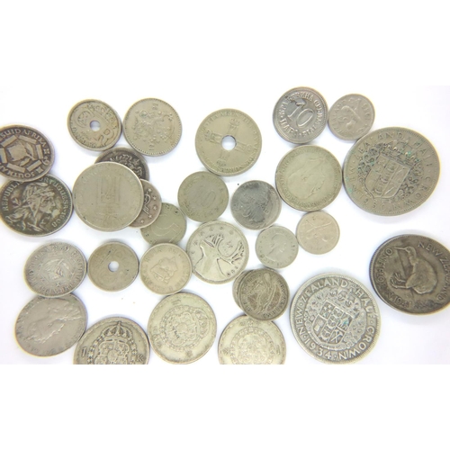 3236 - UK territories and European silver denominations, dates 1893-1962. P&P Group 1 (£14+VAT for the firs... 