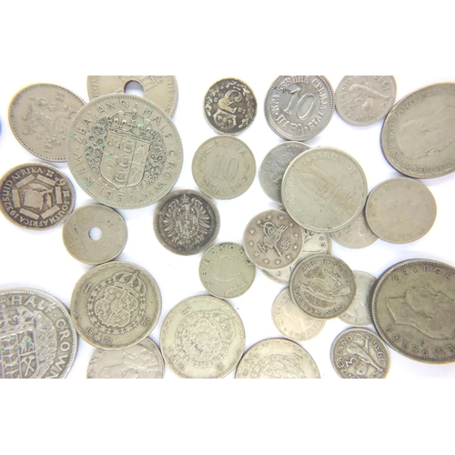3236 - UK territories and European silver denominations, dates 1893-1962. P&P Group 1 (£14+VAT for the firs... 