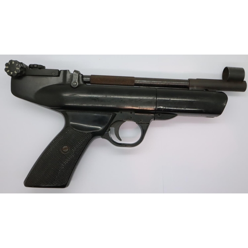 2008 - Webley Hurricane 177 air pistol. P&P Group 2 (£18+VAT for the first lot and £3+VAT for subsequent lo... 