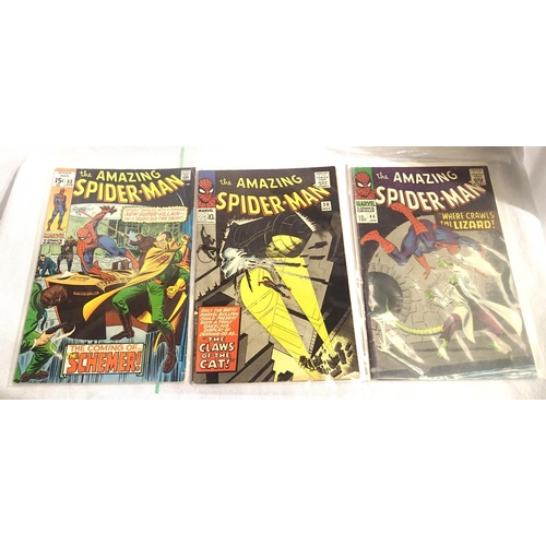 406 - The Amazing Spiderman nos 30, 44 and 83 (3). P&P Group 2 (£18+VAT for the first lot and £3+VAT for s... 