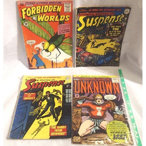 407 - Four mixed American comics. P&P Group 2 (£18+VAT for the first lot and £3+VAT for subsequent lots)