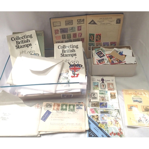 430 - Mixed UK and world stamps and albums. P&P Group 2 (£18+VAT for the first lot and £3+VAT for subseque... 