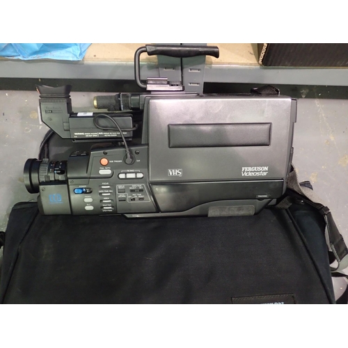 1075 - Ferguson Videostar FC28 camcorder. P&P Group 3 (£25+VAT for the first lot and £5+VAT for subsequent ... 