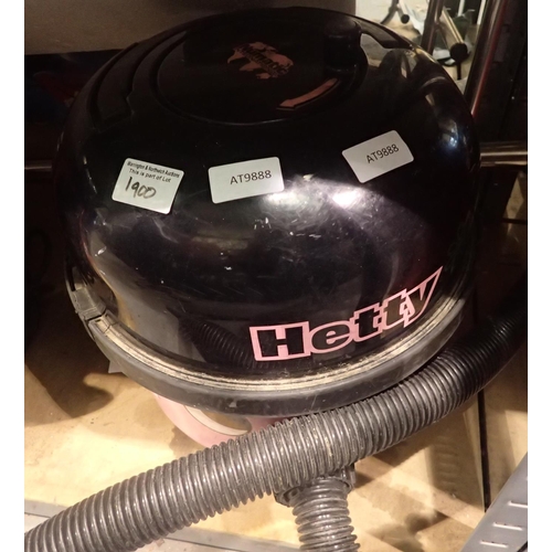 1900 - Hetty vacuum cleaner. Not available for in-house P&P, contact Paul O'Hea at Mailboxes on 01925 65913... 