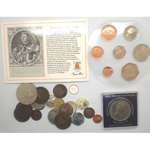 3012 - Quantity of mixed European and UK coins with two crowns. P&P Group 1 (£14+VAT for the first lot and ... 