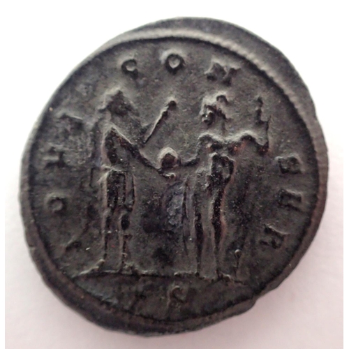 3035 - 270 AD Roman Emperor Aurelian with Jupiter as Conservator, our grade EF. P&P Group 1 (£14+VAT for th... 